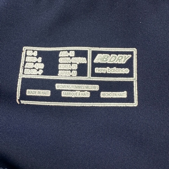 New Balance Deep Blue Leggings - Picture 4 of 5